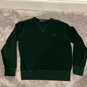 Adult small, polo crew neck sweatshirt, good condition